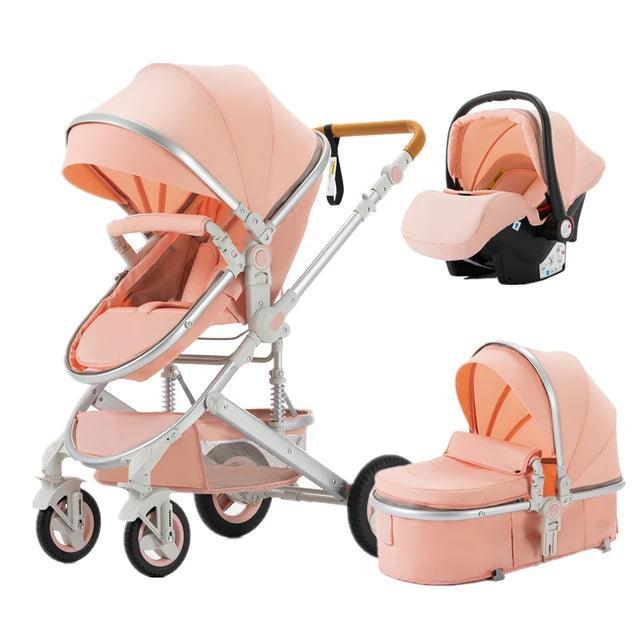 Baby Stroller - Portable Travel Folding Pram - Image 5