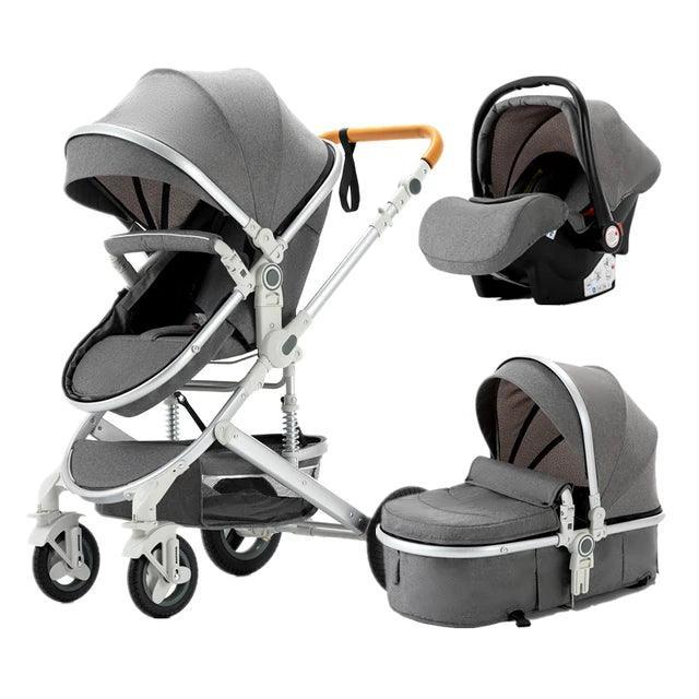 Baby Stroller - Portable Travel Folding Pram - Image 7