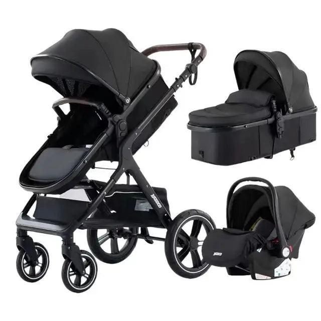 Baby Stroller - Portable Travel Folding Pram - Image 8