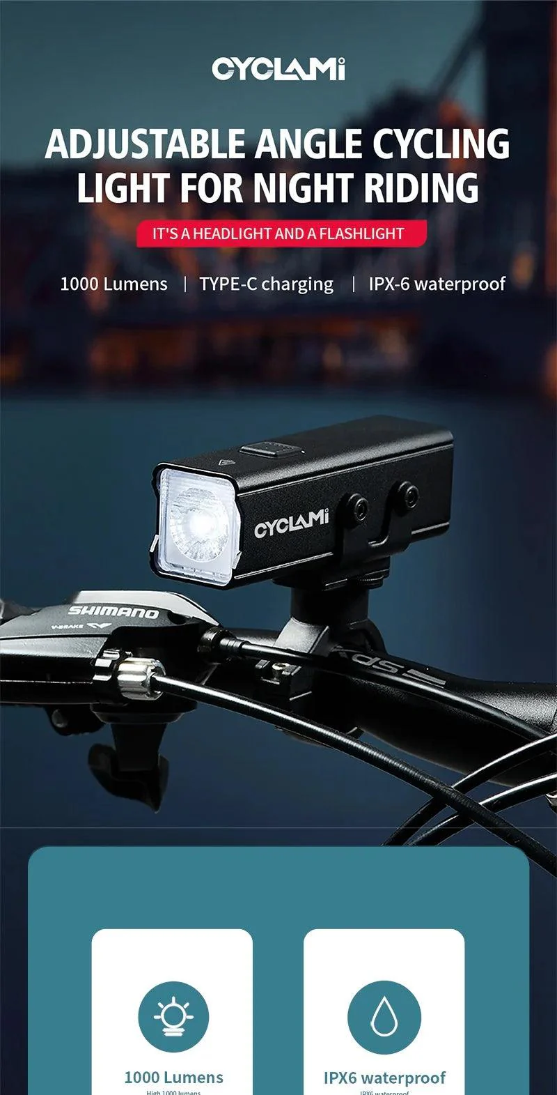 CYCLAMI Bicycle Light - Image 50