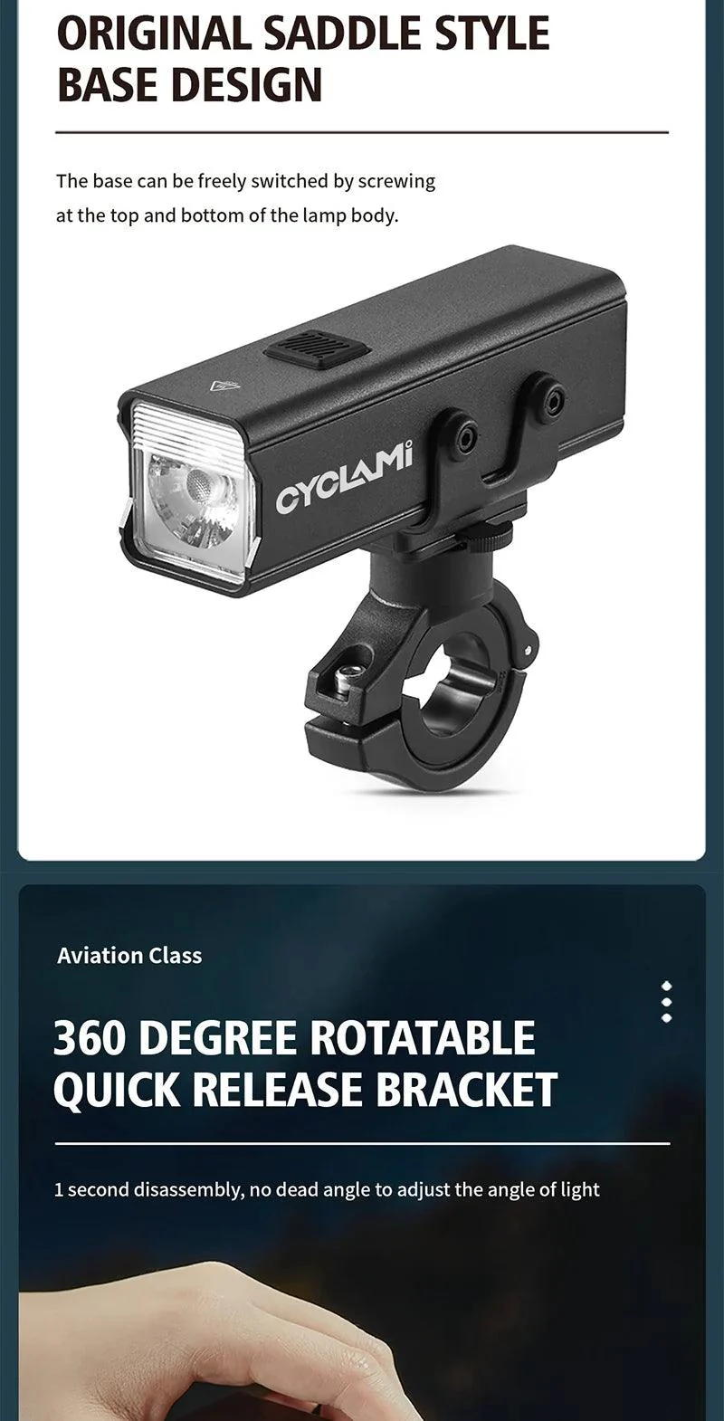 CYCLAMI Bicycle Light - Image 55