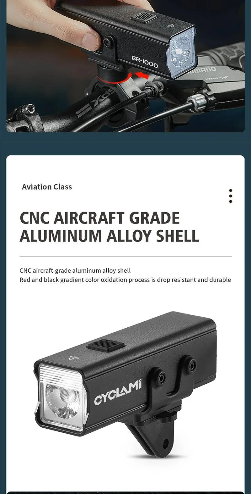 CYCLAMI Bicycle Light - Image 56