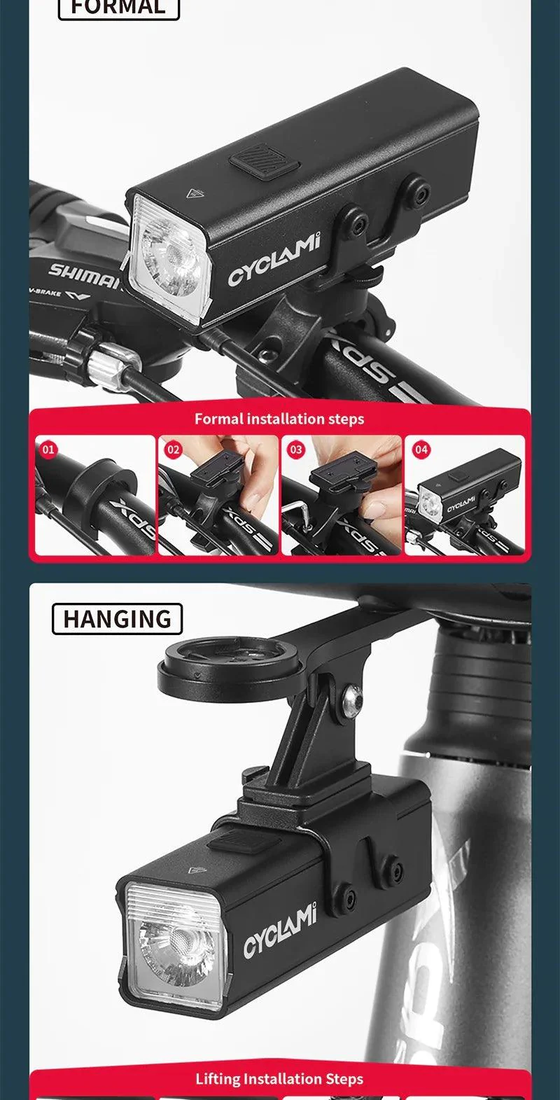 CYCLAMI Bicycle Light - Image 58