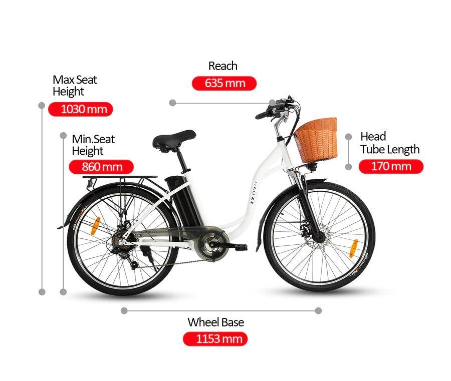 DYU C6 Upgraded Electric Bike - Image 6