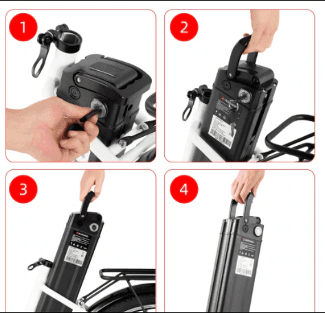 DYU C6 Upgraded Electric Bike - Image 9