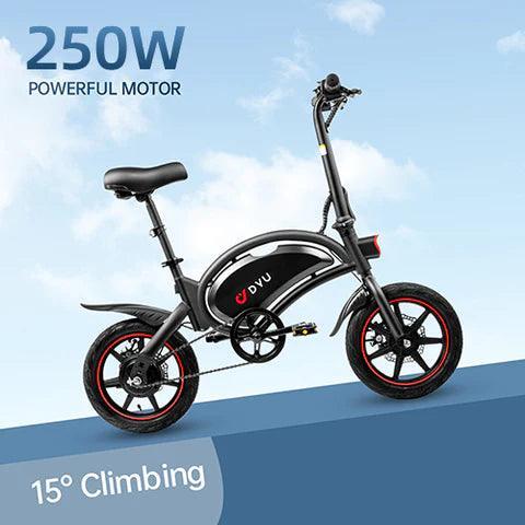 DYU D3F Upgraded Folding Electric Bike - Image 10