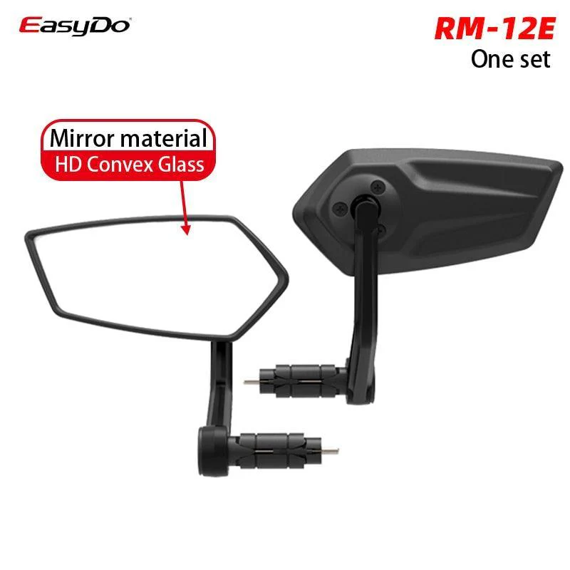 Easy Do Bicycle Handlebar Rear View Mirror 360 Rotate - Image 6