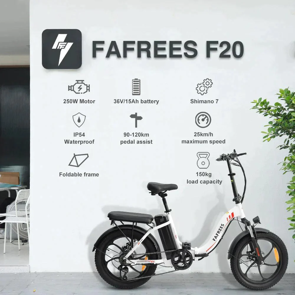 FAFREES F20 Folding Electric Bike - Image 18