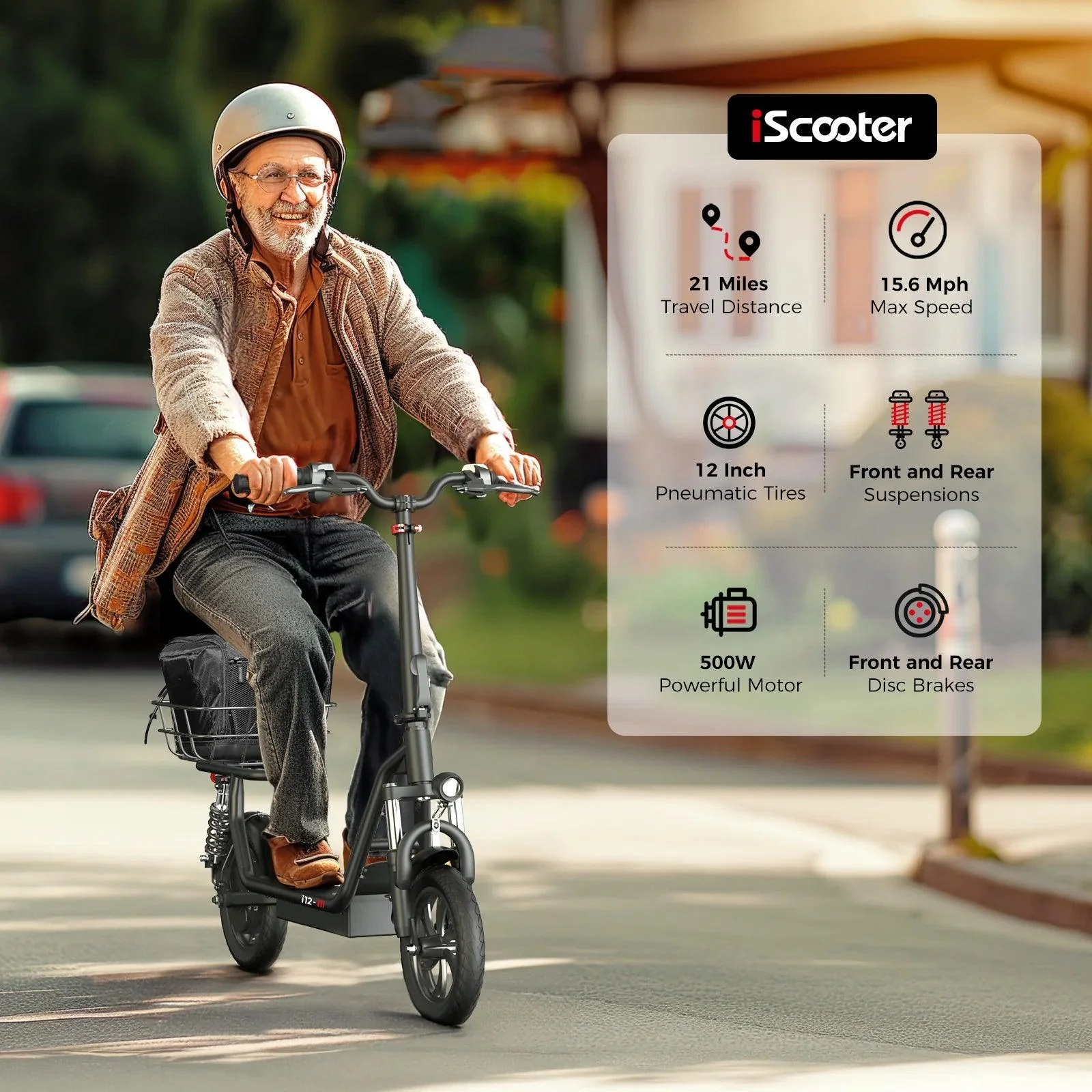 iscooter i12 electric scooter - Image 17