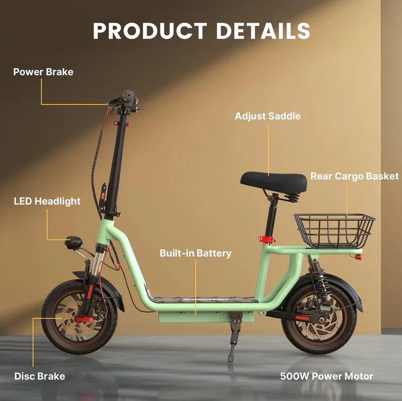 iscooter i12 electric scooter - Image 19