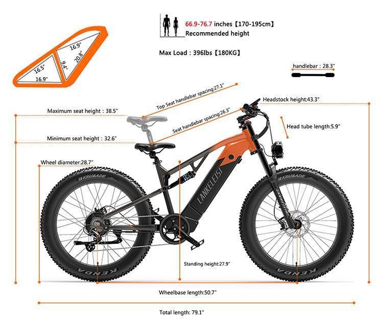 Lankeleisi RV700 Electric Mountain Bike - Image 9