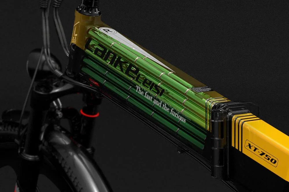 LANKELEISI XT750 Sports Version Electric Folding Bike - Image 10