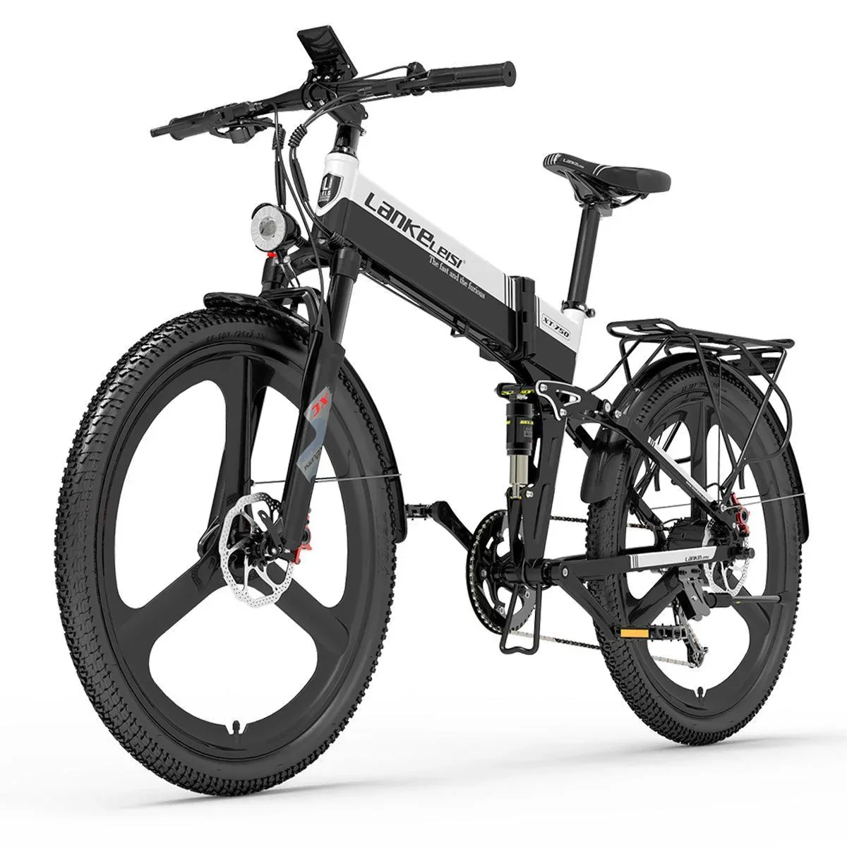 LANKELEISI XT750 Sports Version Electric Folding Bike - Image 5