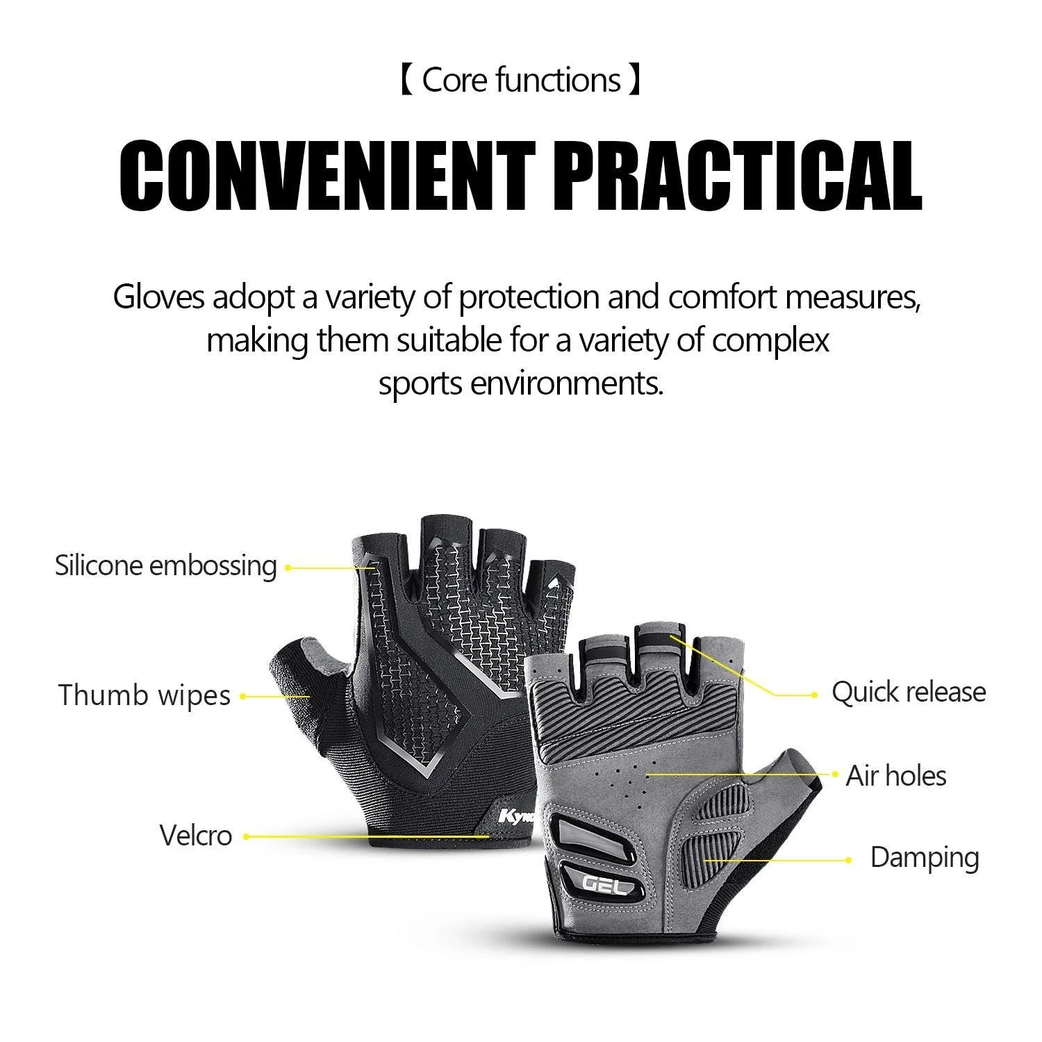 Half-Finger Cycling Gloves - Image 6