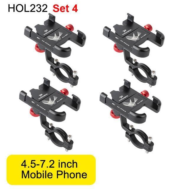 NEWBOLER MTB Phone Mount Stand Bicycle Holder 360° Rotatable Aluminum Adjustable Bike Phone Holder Non-slip Cycling Bracke - Image 11