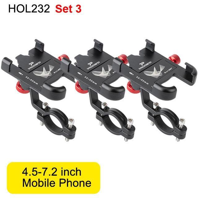 NEWBOLER MTB Phone Mount Stand Bicycle Holder 360° Rotatable Aluminum Adjustable Bike Phone Holder Non-slip Cycling Bracke - Image 6