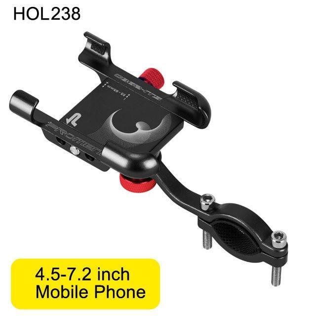 NEWBOLER MTB Phone Mount Stand Bicycle Holder 360° Rotatable Aluminum Adjustable Bike Phone Holder Non-slip Cycling Bracke - Image 9