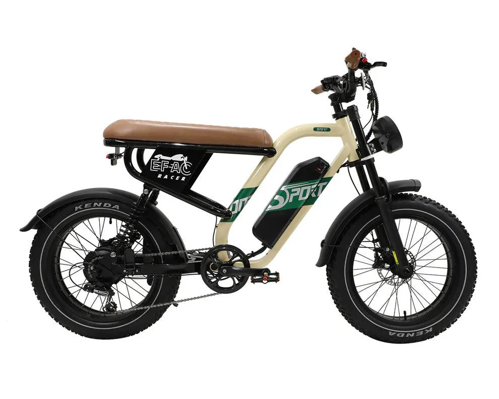 ONESPORT W66 Moto-Style Electric Bike - Image 3