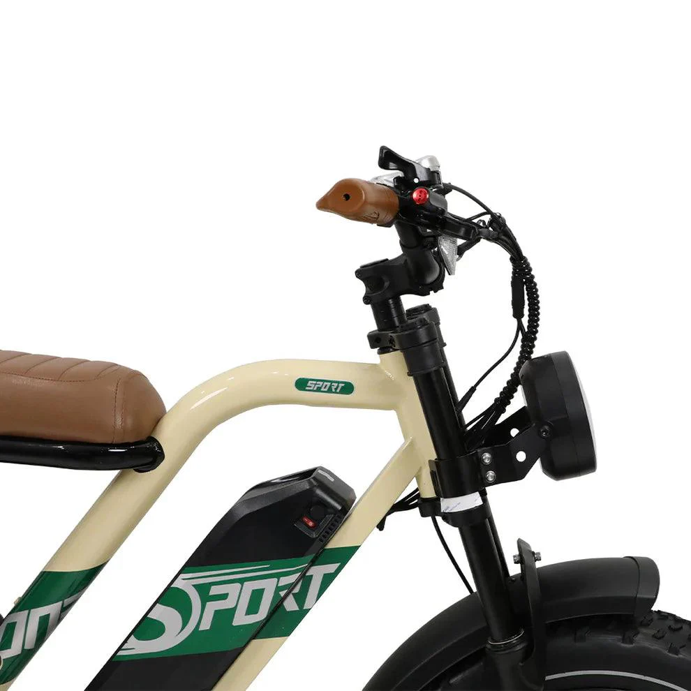 ONESPORT W66 Moto-Style Electric Bike - Image 5