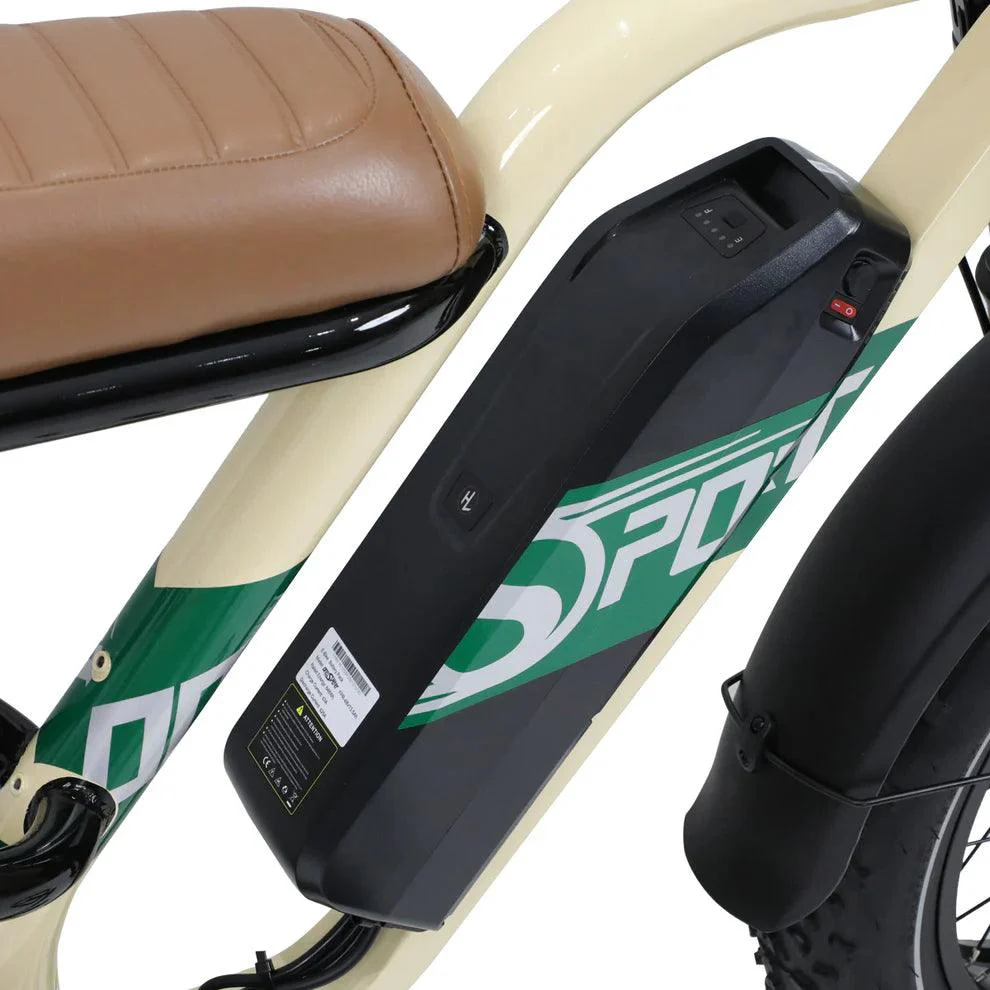 ONESPORT W66 Moto-Style Electric Bike - Image 7