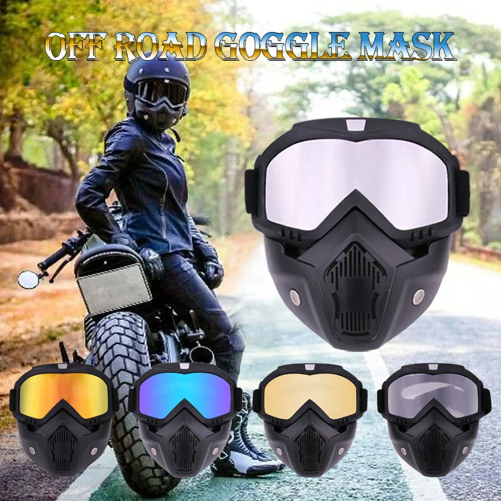 Outdoor Sport Windproof Mask Goggle Hd Bicycle Glasses Eyewear Riding Suv Summer Uv Protection Sunglasses - Image 10