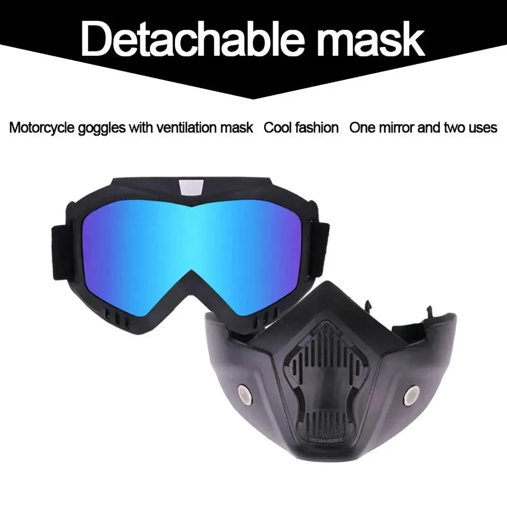 Outdoor Sport Windproof Mask Goggle Hd Bicycle Glasses Eyewear Riding Suv Summer Uv Protection Sunglasses - Image 4