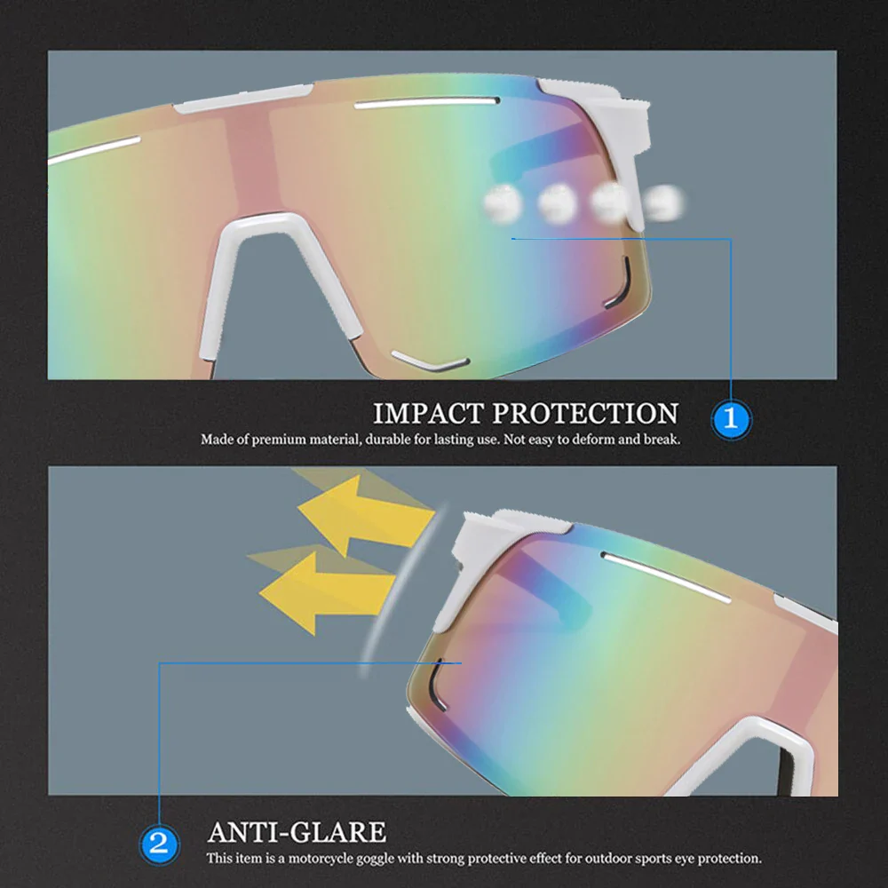 Polarized Cycling Sunglasses UV Protection Windproof Glasses For Men Women Polarized Lens Road Riding Bike Sport Glasses Eyewear - Image 13