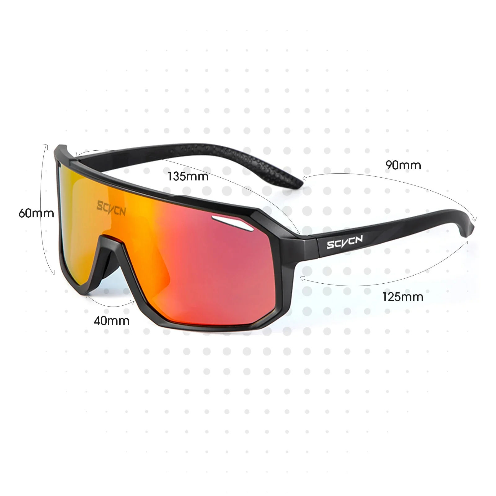 SCVCN HOT MTB Cycling Glasses for Men Women Outdoor Sports Running Drving Sunglasses UV400 Road Running Bike Bicycle Goggles - Image 6