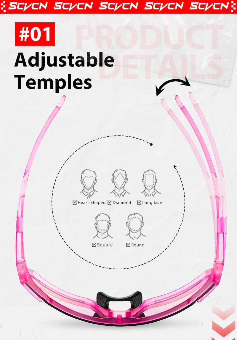 SCVCN new Outdoor Cycling Sunglasses Men MTB Bike Glasses  Sports Mountain Climbing fishing Women Bicycle Cycling UV400 Goggles - Image 11