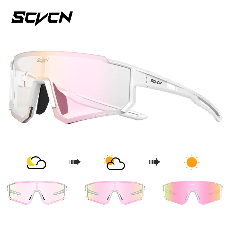 SCVCN new Outdoor Cycling Sunglasses Men MTB Bike Glasses  Sports Mountain Climbing fishing Women Bicycle Cycling UV400 Goggles - Image 29