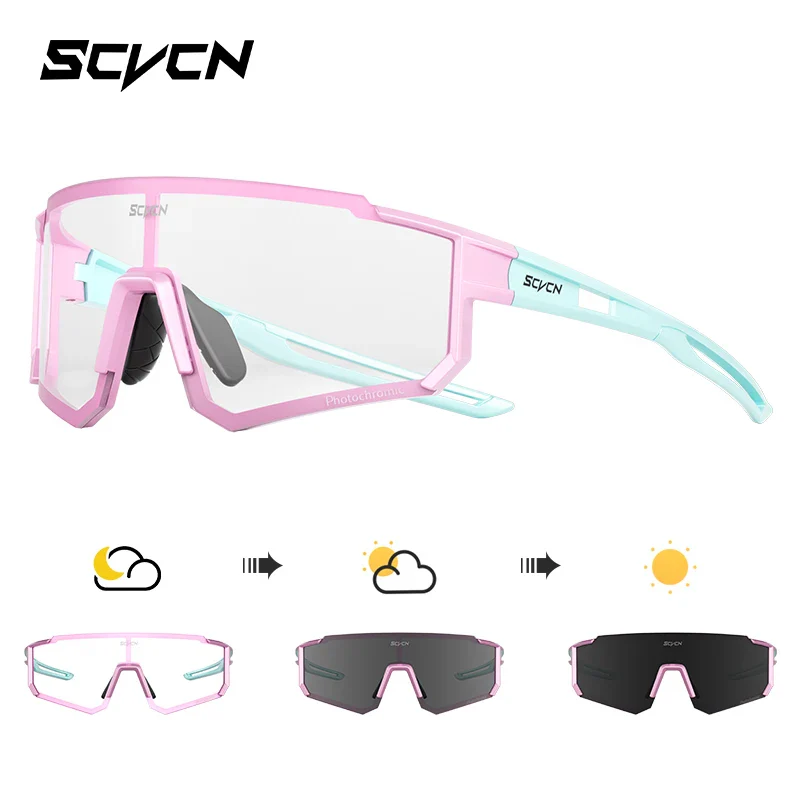 SCVCN new Outdoor Cycling Sunglasses Men MTB Bike Glasses  Sports Mountain Climbing fishing Women Bicycle Cycling UV400 Goggles - Image 36