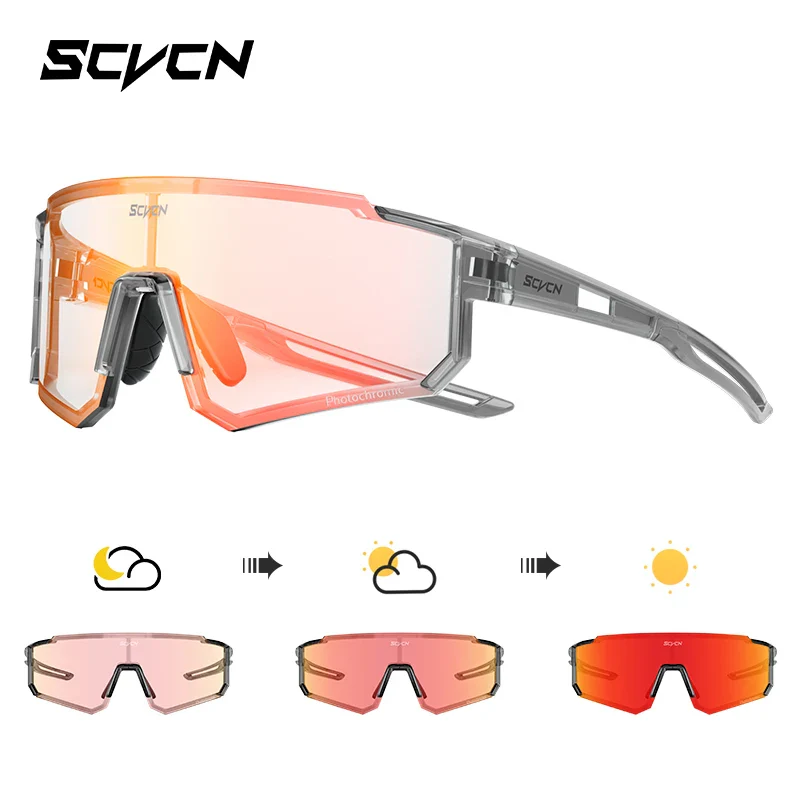 SCVCN new Outdoor Cycling Sunglasses Men MTB Bike Glasses  Sports Mountain Climbing fishing Women Bicycle Cycling UV400 Goggles - Image 46