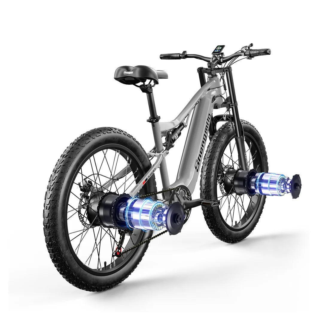 Shengmilo S600 Dual Motor Electric Bike - Image 5