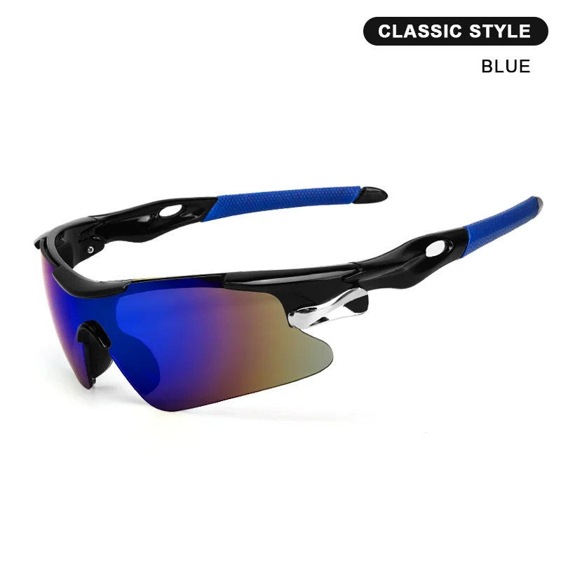 Sports Men Sunglasses Road Bicycle Glasses Mountain Cycling Riding Protection Goggles Eyewear Mtb Bike Sun Glasses - Image 9