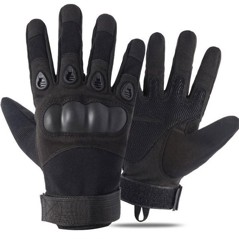 Super Fiber Leather Army Military Gloves - Image 5