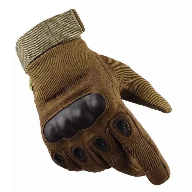 Super Fiber Leather Army Military Gloves - Image 9