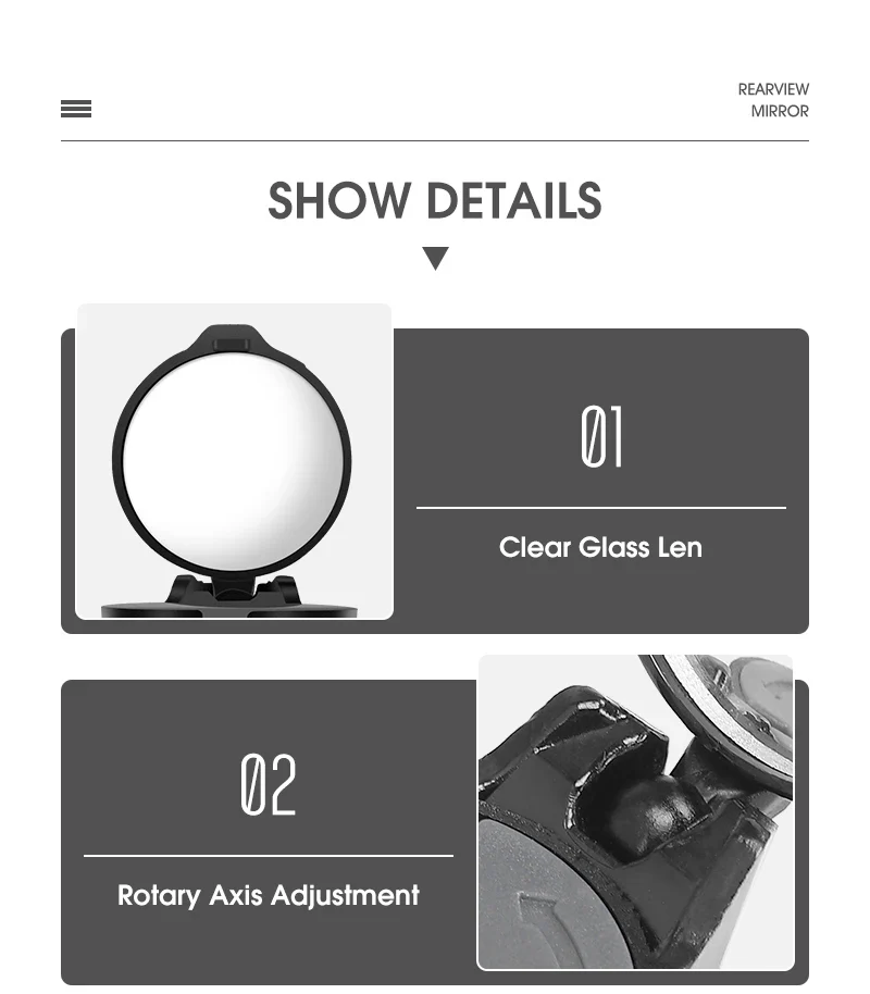 WEST BIKING Bicycle Rearview Mirror Universal Adjustable Convex Mirrors Rotate Handlebar End Mirror MTB Road Bike Accessories - Image 14