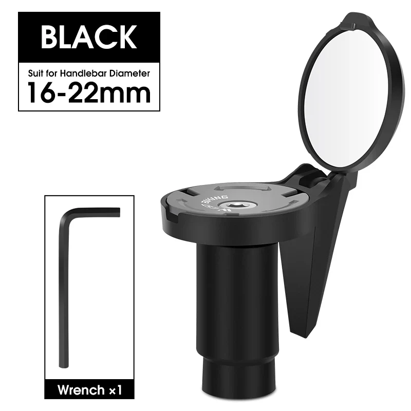 WEST BIKING Bicycle Rearview Mirror Universal Adjustable Convex Mirrors Rotate Handlebar End Mirror MTB Road Bike Accessories - Image 18