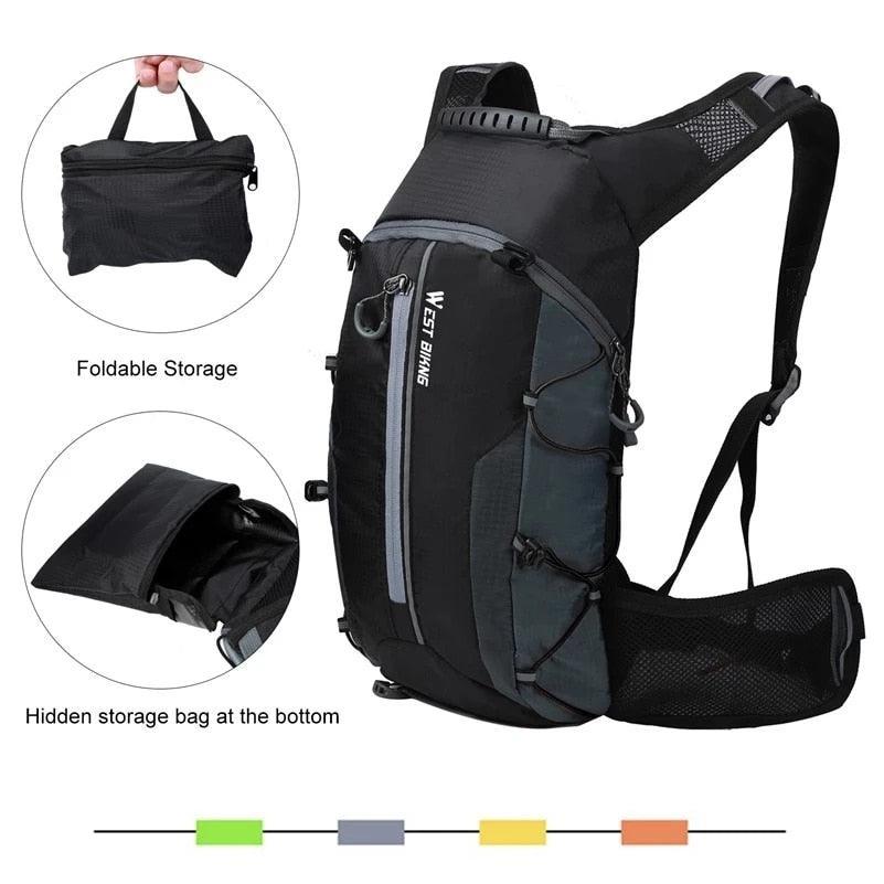 WEST BIKING Bike Bags Portable 10L/16L Waterproof Backpack - Image 20