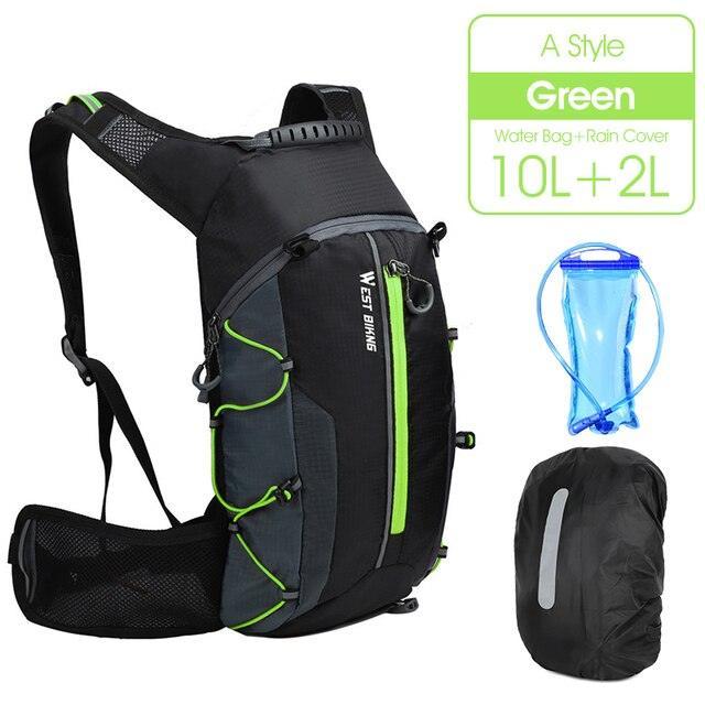 WEST BIKING Bike Bags Portable 10L/16L Waterproof Backpack - Image 23