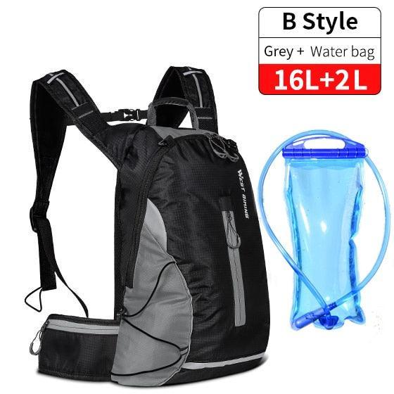 WEST BIKING Bike Bags Portable 10L/16L Waterproof Backpack - Image 3