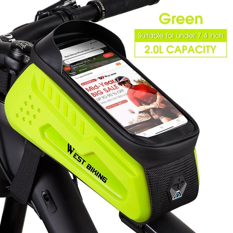 WEST BIKING Hard Shell TPU Bicycle Bag - Image 14