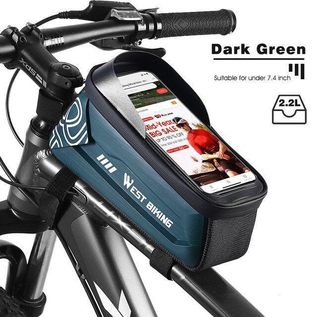 WEST BIKING Hard Shell TPU Bicycle Bag - Image 21