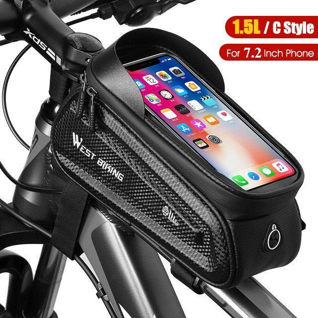 WEST BIKING Hard Shell TPU Bicycle Bag - Image 22