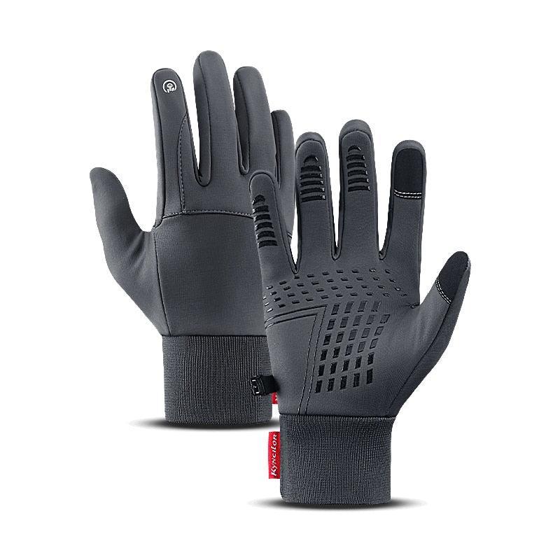 Winter Gloves Men Cycling Bike Women Thermal Fleece Cold Wind Waterproof Touch Screen Bicycle Warm Outdoor Running Skiing Mitten - Image 3